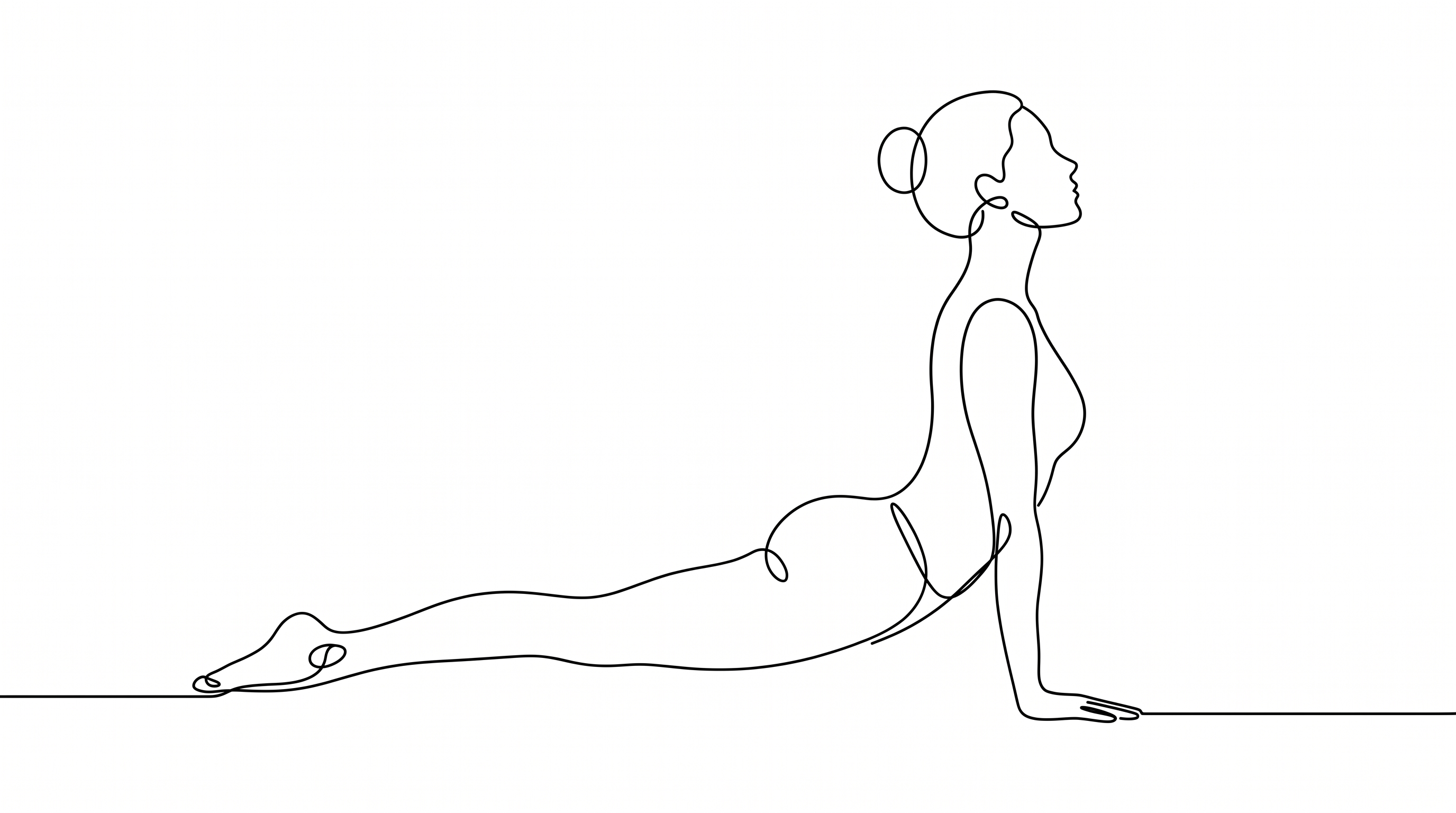 Bhujangasana — illustration
