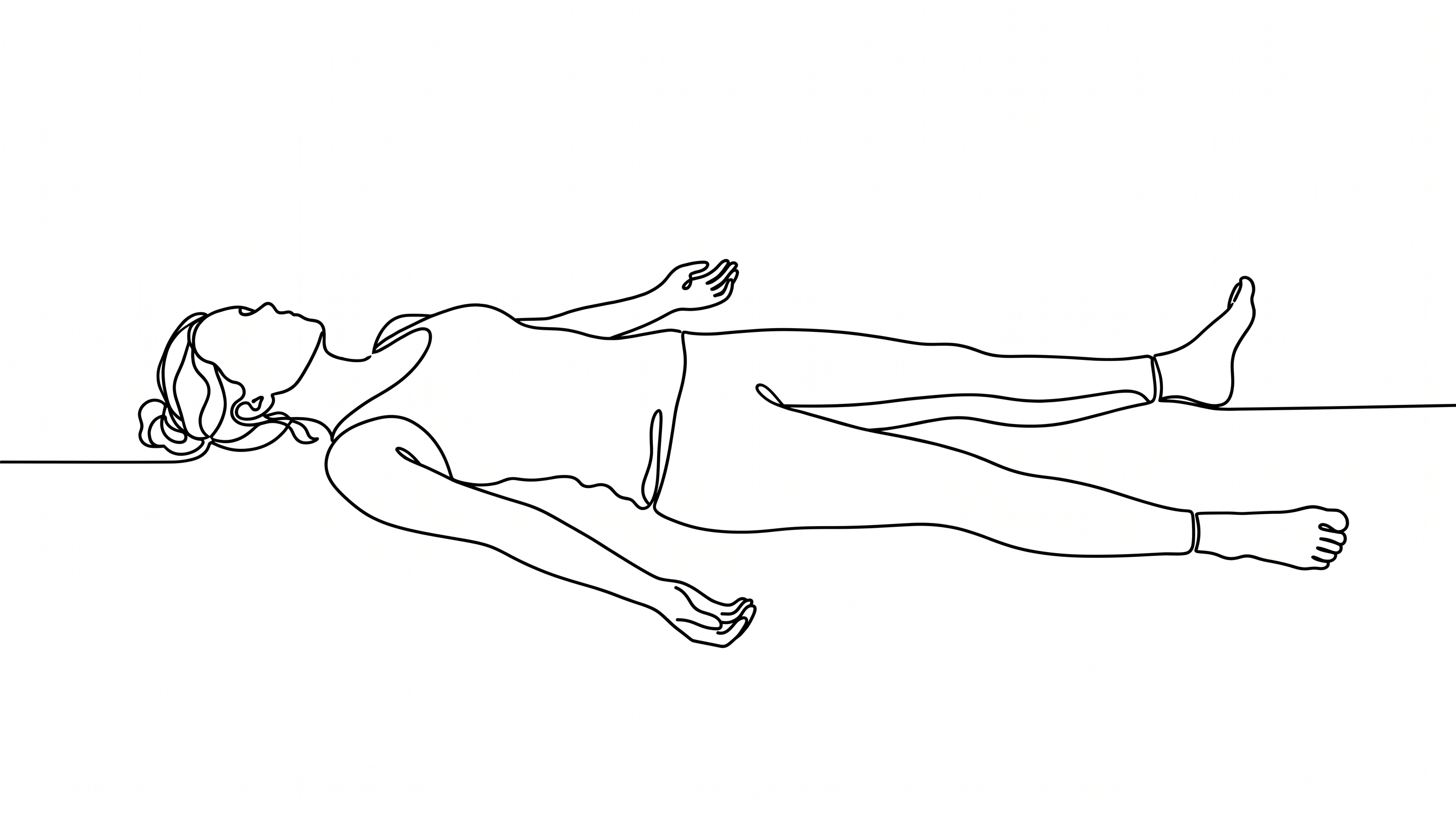 Shavasana — illustration