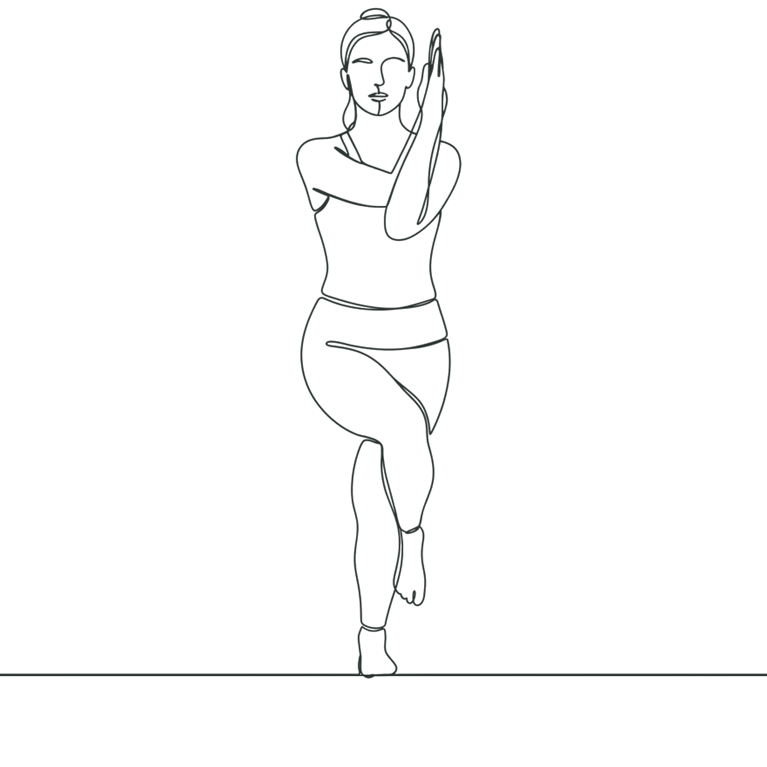 Garudasana : posture de l&rsquo;aigle
