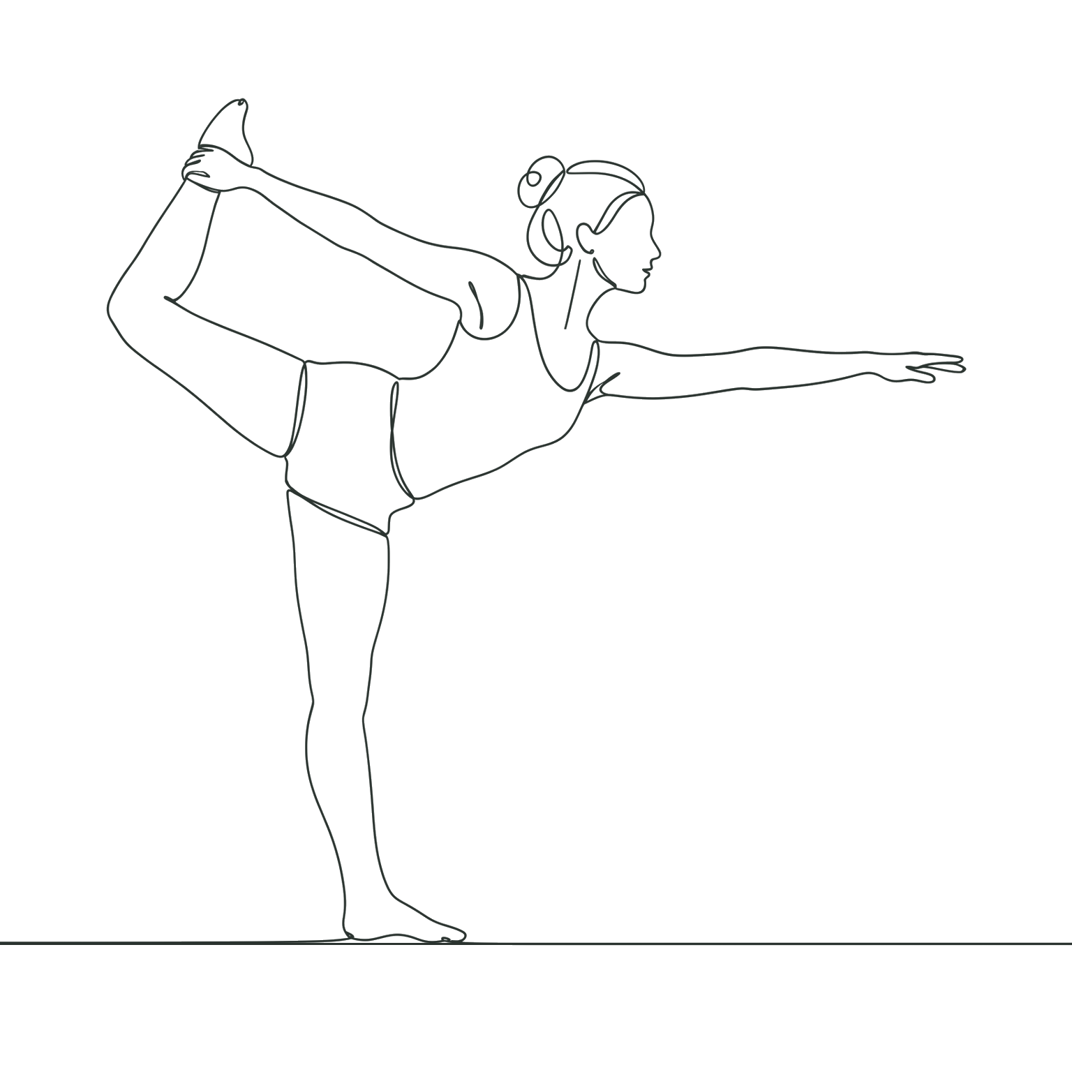 Natarajasana : posture du danseur