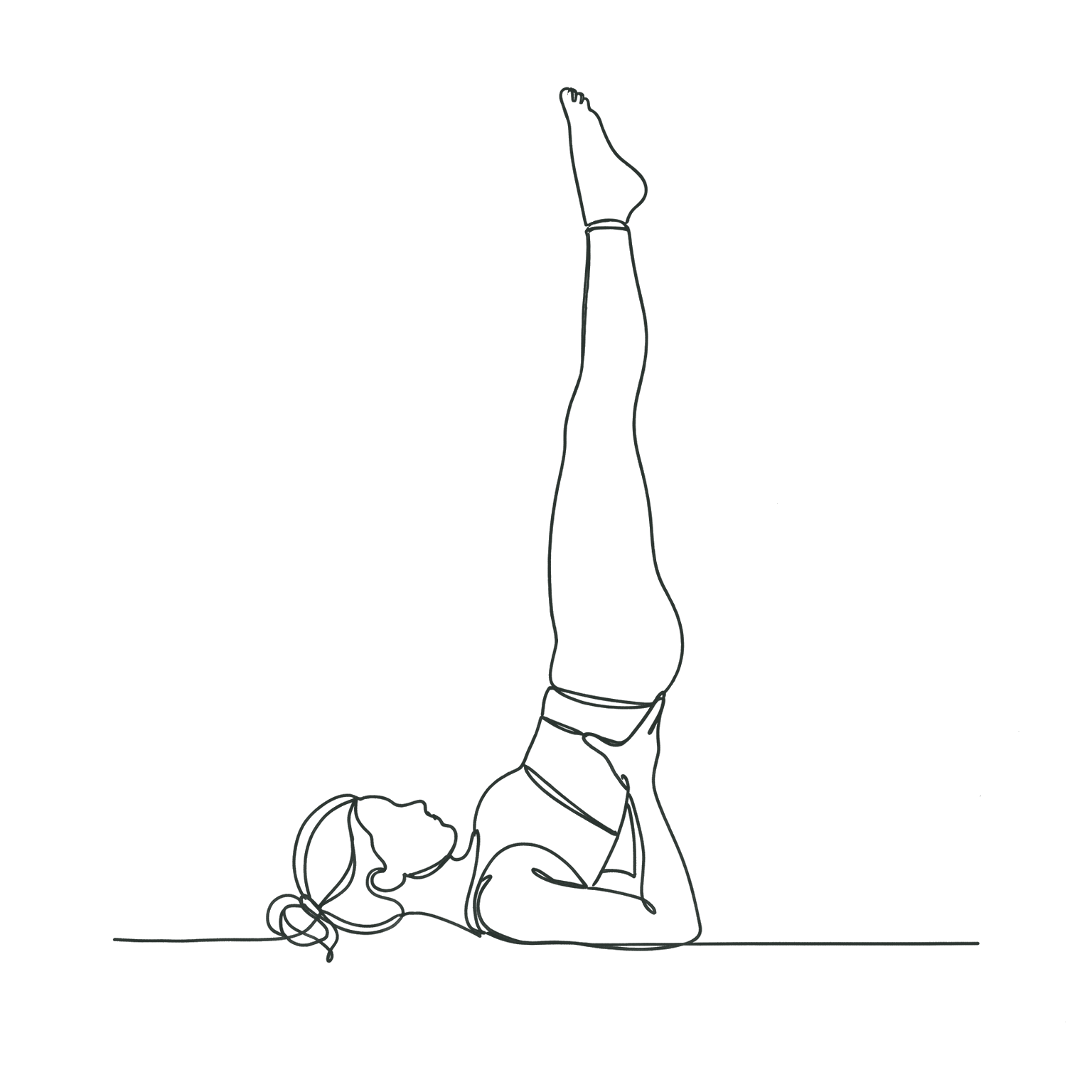 Sarvangasana : la chandelle