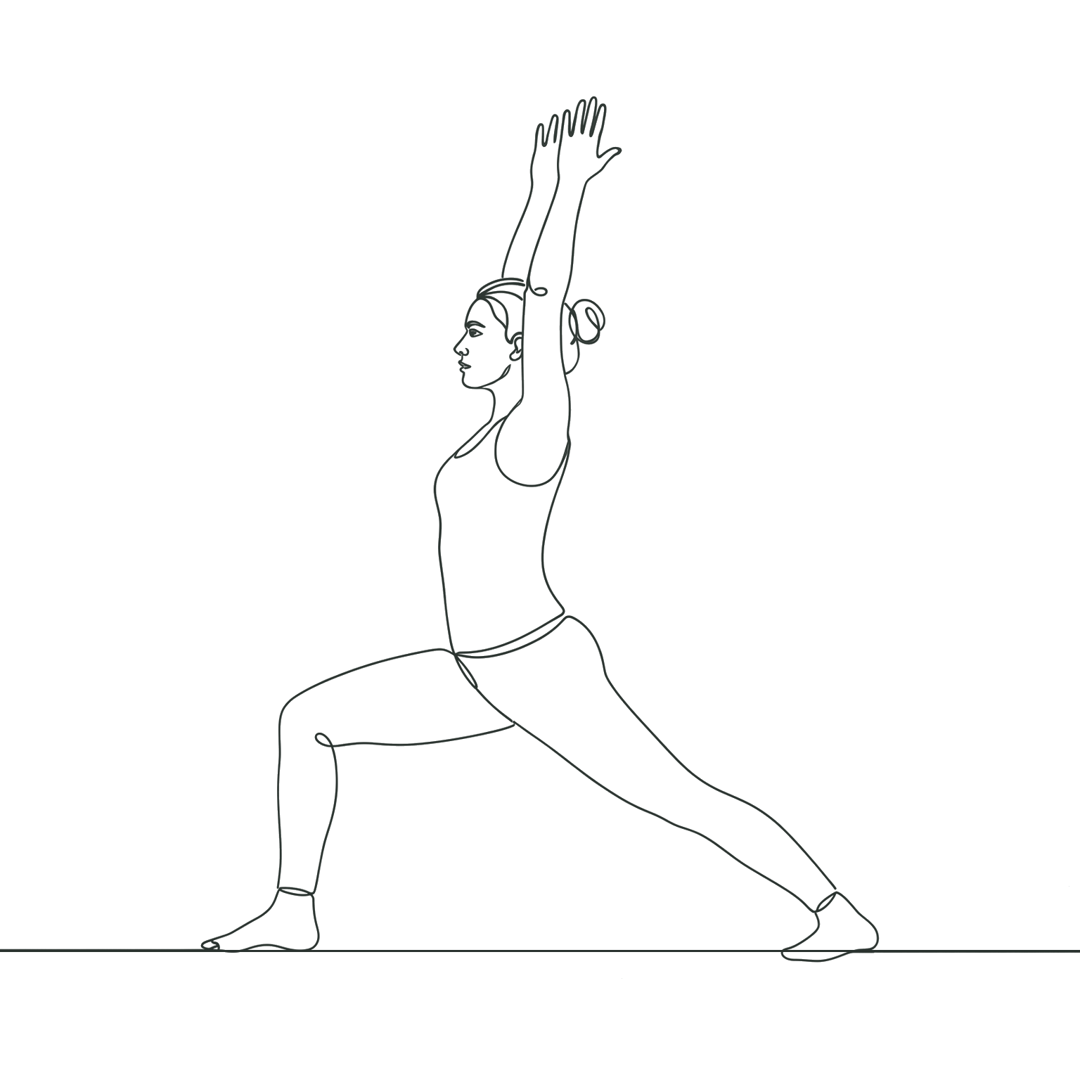 Virabhadrasana I : guerrier I
