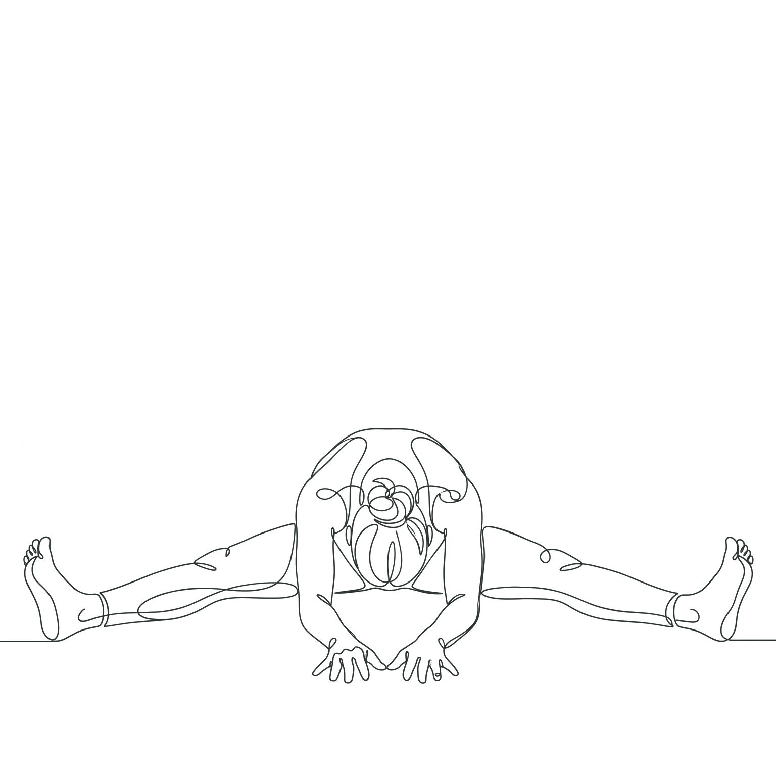 Upavistha Konasana : libellule